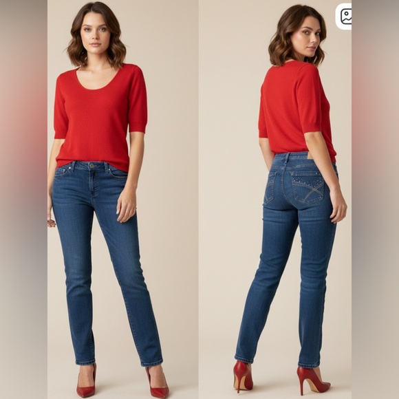 Gloria Vanderbilt blue jeans size 14 - Picture 10 of 10